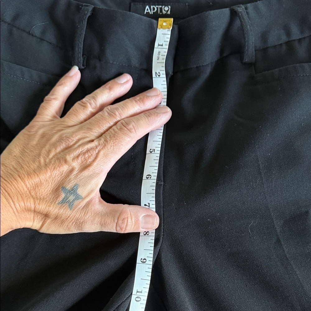 Apt. 9 Black Pants Modern Fit Size 6Short - Picture 5 of 5
